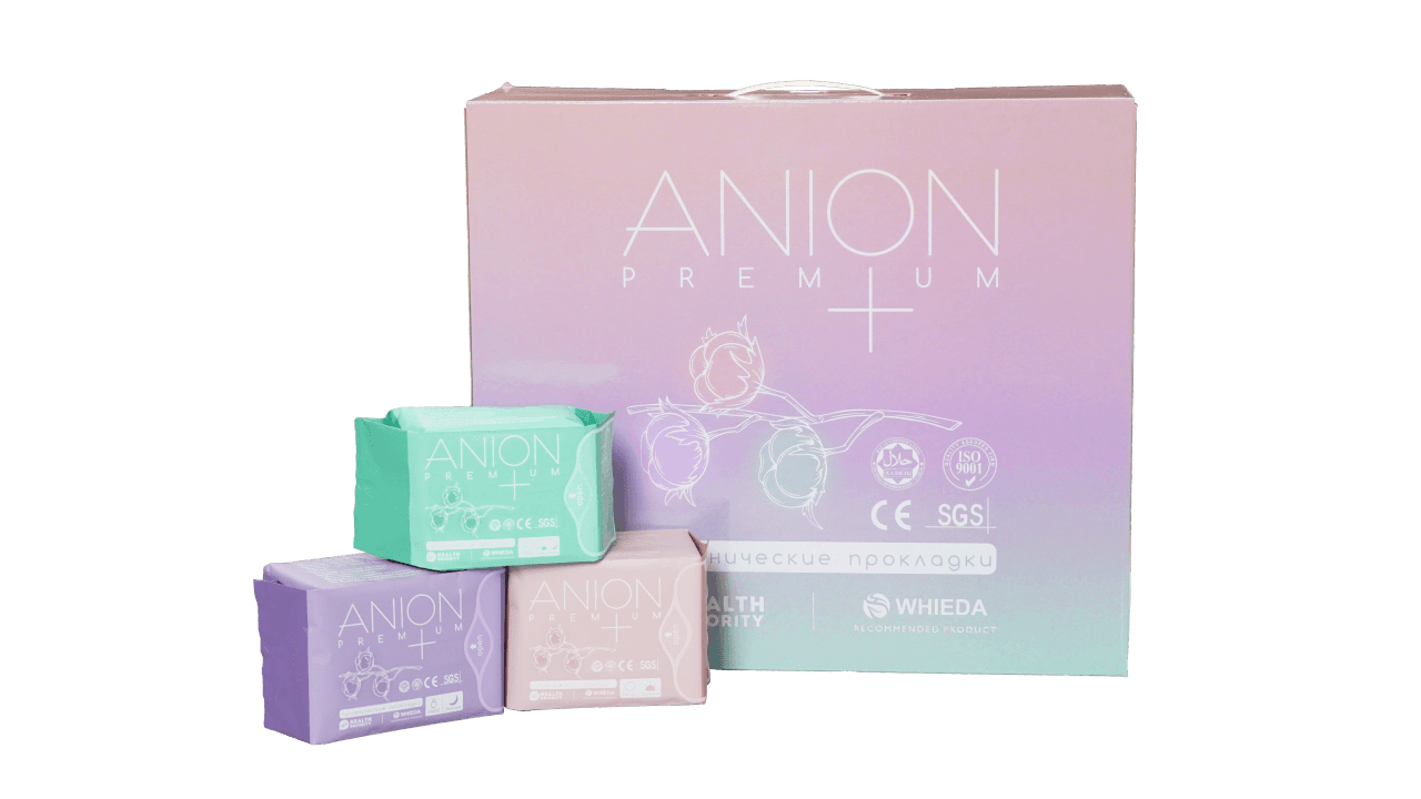 Compresas con aniones, set de ciclo completo